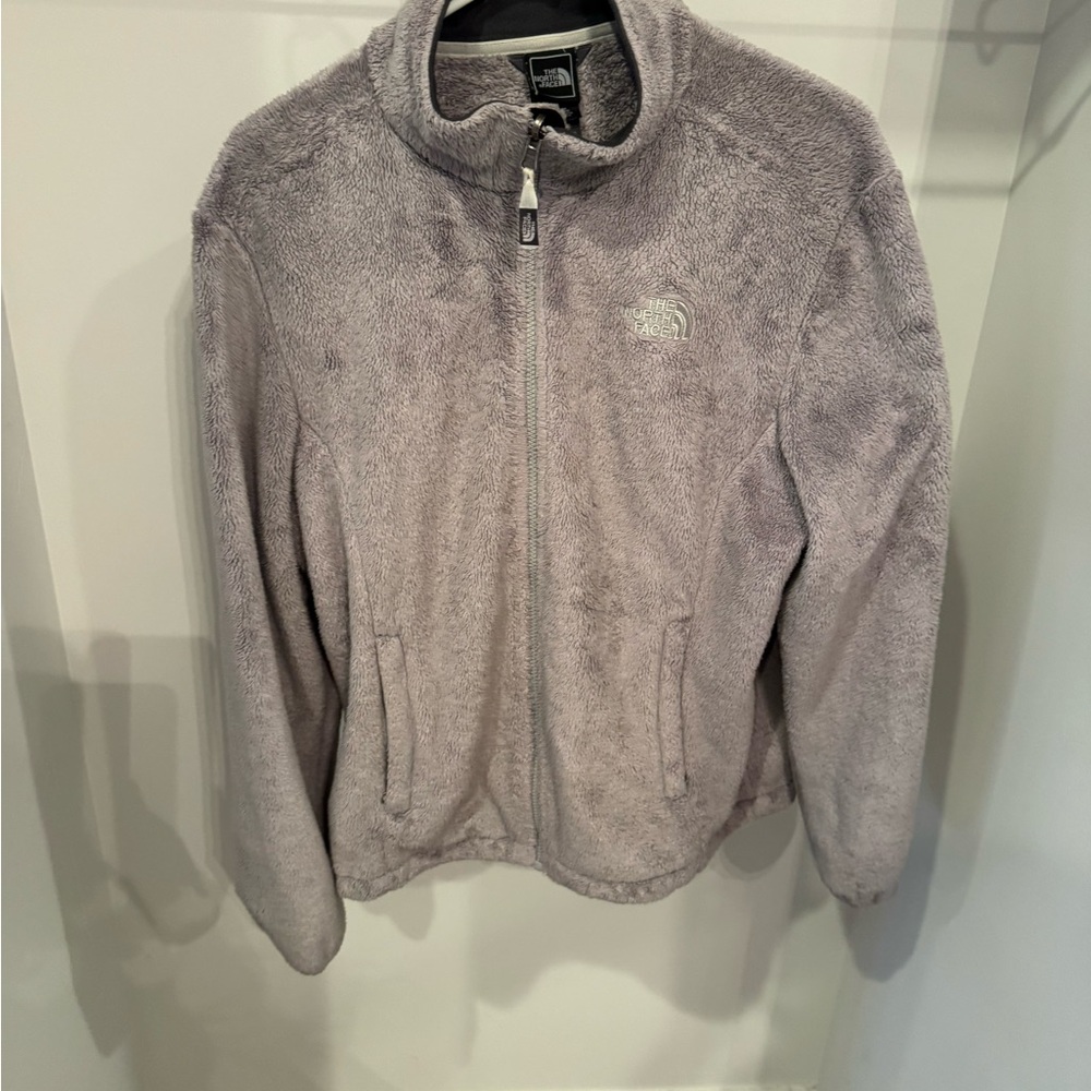 The North Face Charcoal Fleece jacket